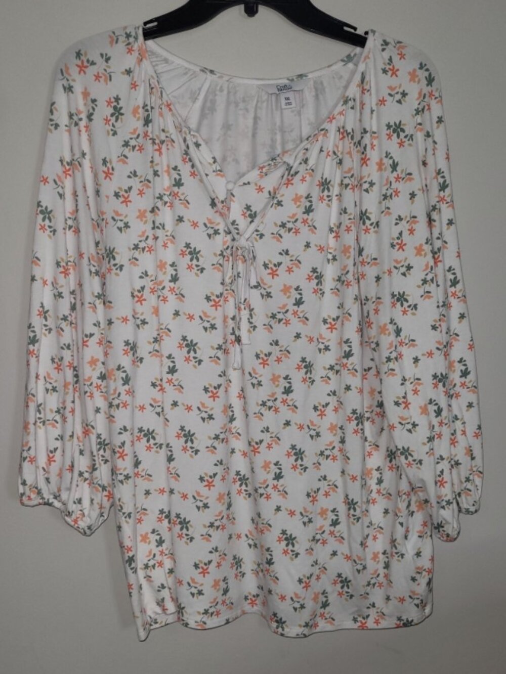Croft & Barrow Size XXL Floral Blouse